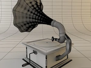 phonograph 3D Model