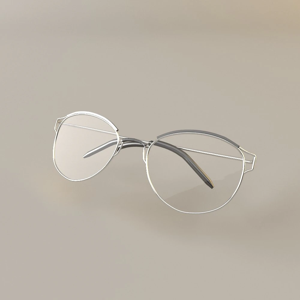 reading glasses 3D Model .c4d .max .obj .3ds .fbx .stl .blend 