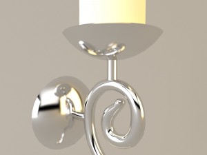 suspended candlestick holder Modello 3D