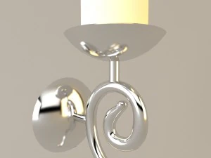 suspended candlestick holder 3D Model