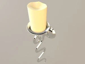 suspended candlestick holder 3D Model