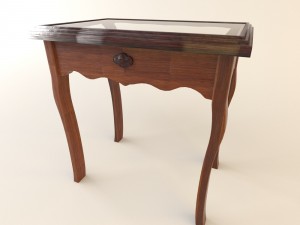 table Modelo 3D