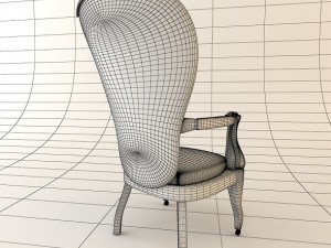 vintage armchair Modèle 3D