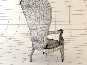 vintage armchair 3D Model