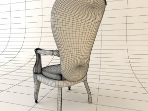 vintage armchair 3D Model