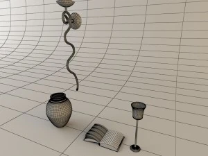 juego de comedor Modelo 3D