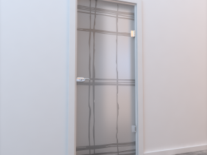 glass door standart 001 3D मॉडल