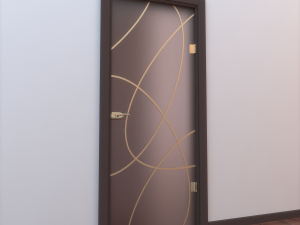 glass door standart 002 3D मॉडल