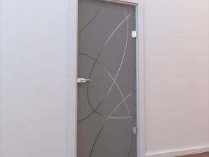 glass door standart 002 3D मॉडल