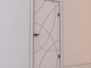 glass door standart 002 3D Model