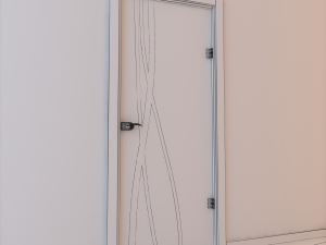 glass door standart 003 3D मॉडल
