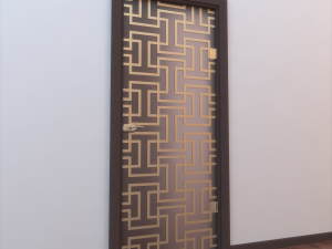 glass door standart 004 3D Model