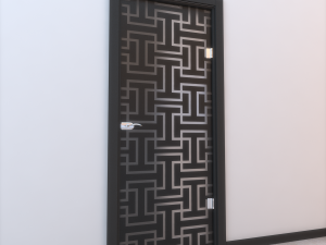 glass door standart 004 3D Model