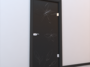 glass door standart 005 3D Model
