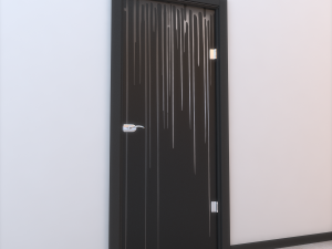 glass door standart 006 Modèle 3D