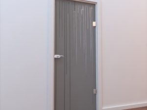 glass door standart 006 Modèle 3D