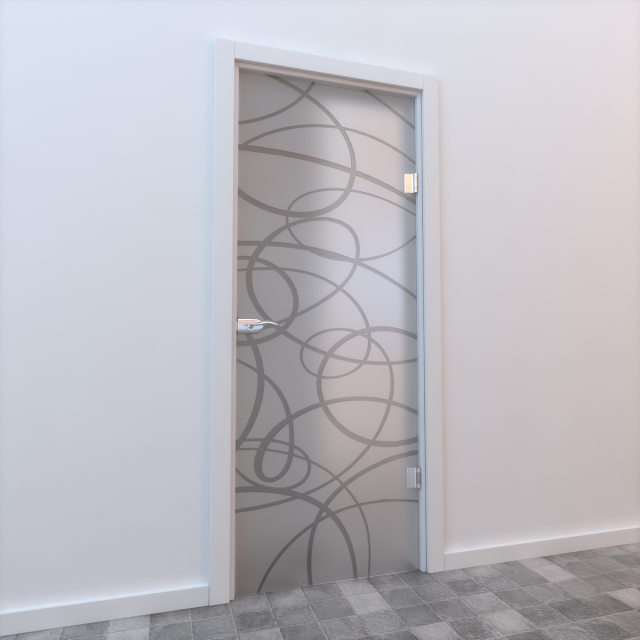 glass door standart 008 3D मॉडल .c4d .max .obj .3ds .fbx .stl .blend 