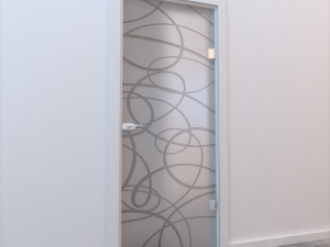 glass door standart 008 3D Model