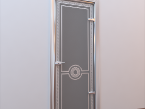 glass door standart 009 Modèle 3D