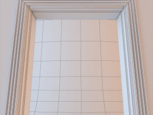 glass door standart 009 3D Model