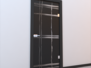 glass door monoblock 001 3D 模型