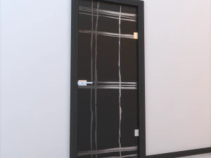 glass door monoblock 001 3D Model