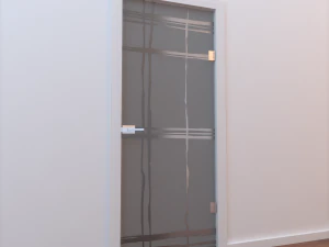 glass door monoblock 001 3D Model