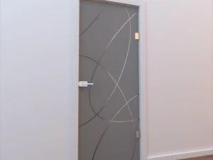 glass door monoblock 002 3D Model