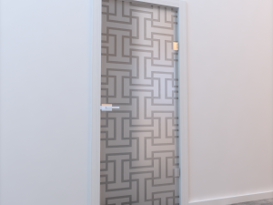 glass door monoblock 004 3D Model