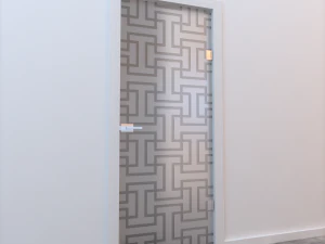 glass door monoblock 004 3D Model