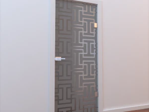 glass door monoblock 004 3D Model