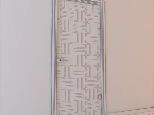 glass door monoblock 004 3D Model