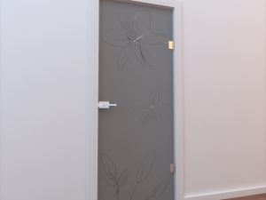 glass door monoblock 005 3D Модель