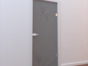 glass door monoblock 005 3D Model