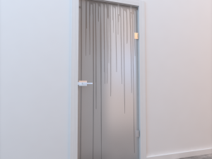 glass door monoblock 006 Modelo 3D