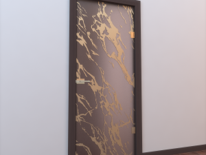 glass door monoblock 007 3D Model