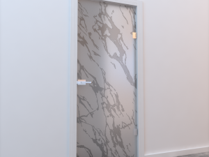 glass door monoblock 007 3D Модель