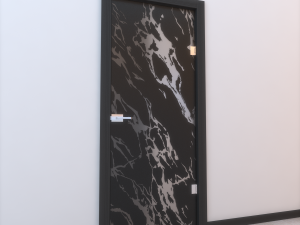 glass door monoblock 007 3D Модель