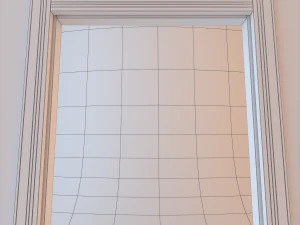 glass door monoblock 007 3D Model