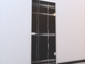 glass door z 001 3D Model