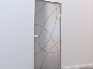 glass door z 002 3D Model
