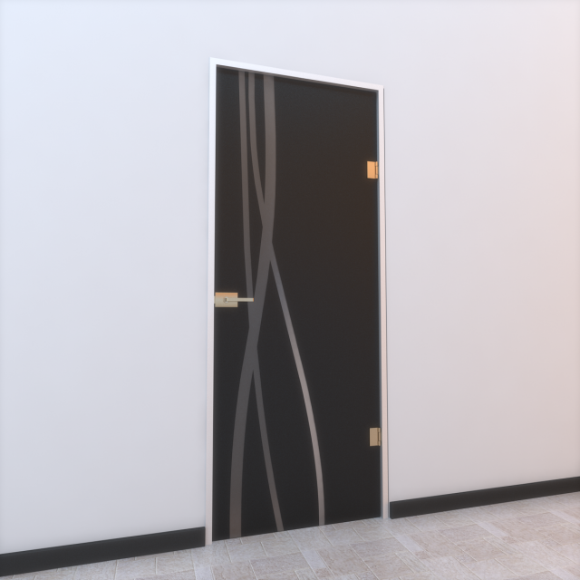 glass door z 003 Modello 3D .c4d .max .obj .3ds .fbx .stl .blend 