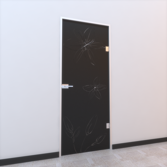 glass door z 005 Modelo 3D .c4d .max .obj .3ds .fbx .stl .blend 