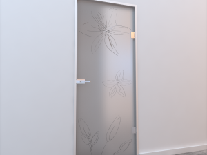 glass door z 005 Modelo 3D