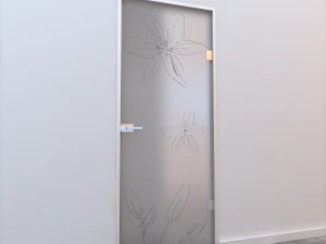 glass door z 005 3D Model