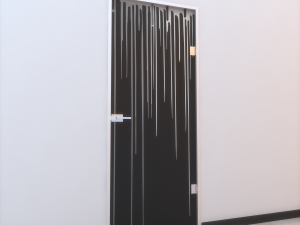 glass door l 006 3D Model