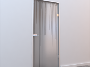 glass door l 006 3D 모델