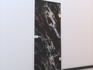glass door z 007 3D Model