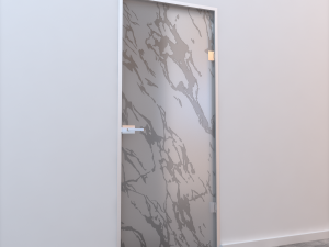 glass door z 007 3D 模型