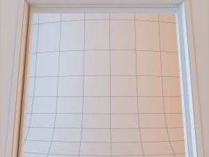 glass door z 007 3D 模型